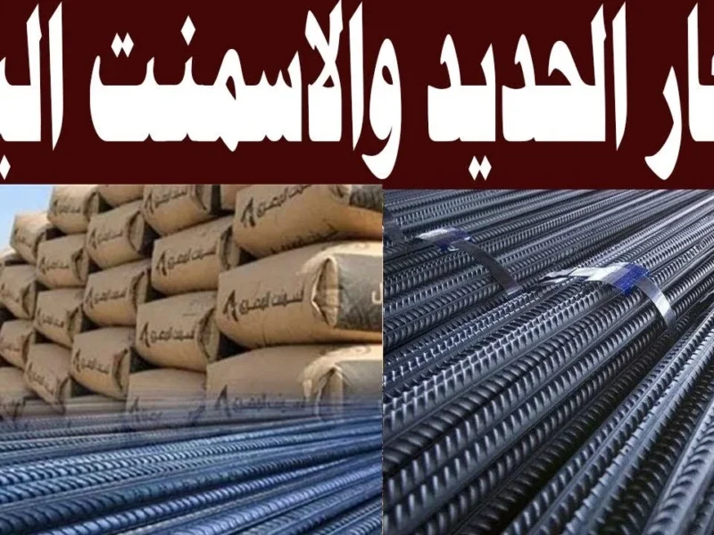 لو بتبني بيتك.. سعر طن الحديد والأسمنت اليوم الجمعة 2/5/2025 معلومات كاملة