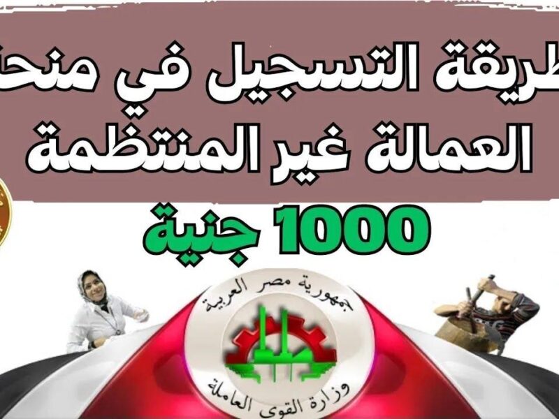 الفرصة لسه متاحة .. الاستعلام عن منحة العمالة غير المنتظمة بالرقم القومي 2025
