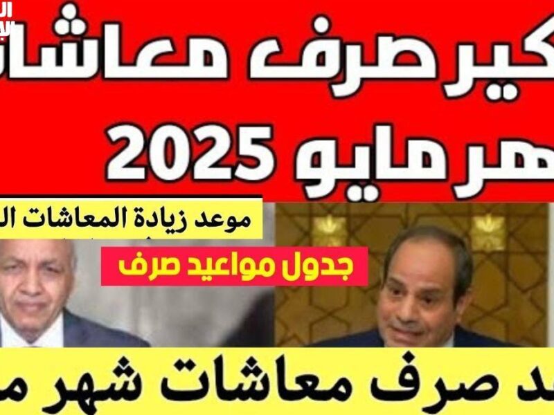 الحكومة زفّت الجدول أخيرًا .. جدول المعاشات 2025 بشرى مؤكدة