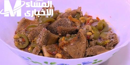 طبق شعبي مميز..طريقة عمل الفشة بالصلصة 5 وصفات متنوعة