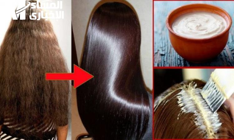 وصفة طبيعية لتنعيم الشعر