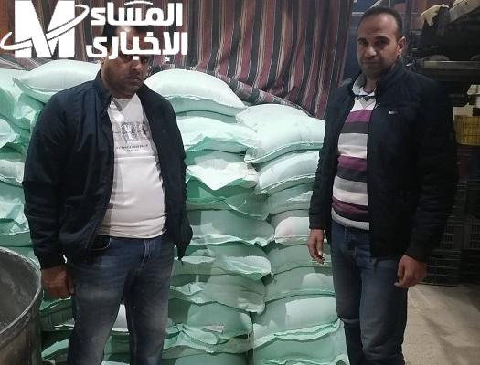 أسرع حملة للصيانة الغذائية: خلال يوم واحد تموين البلد تضبط 13 طن دقيق أبيض مدعّم وتحمي المواطنين