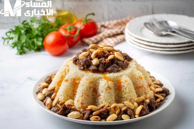 الأرز ماستنى التوابل.. أرز الحشوة الحار باللحمة المفرومة والمكسرات طعم ناري