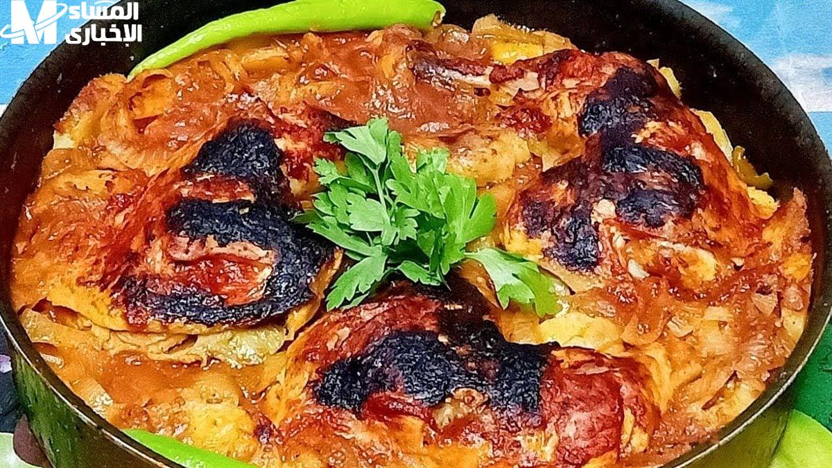 عمل صينية البطاطس بالفراخ