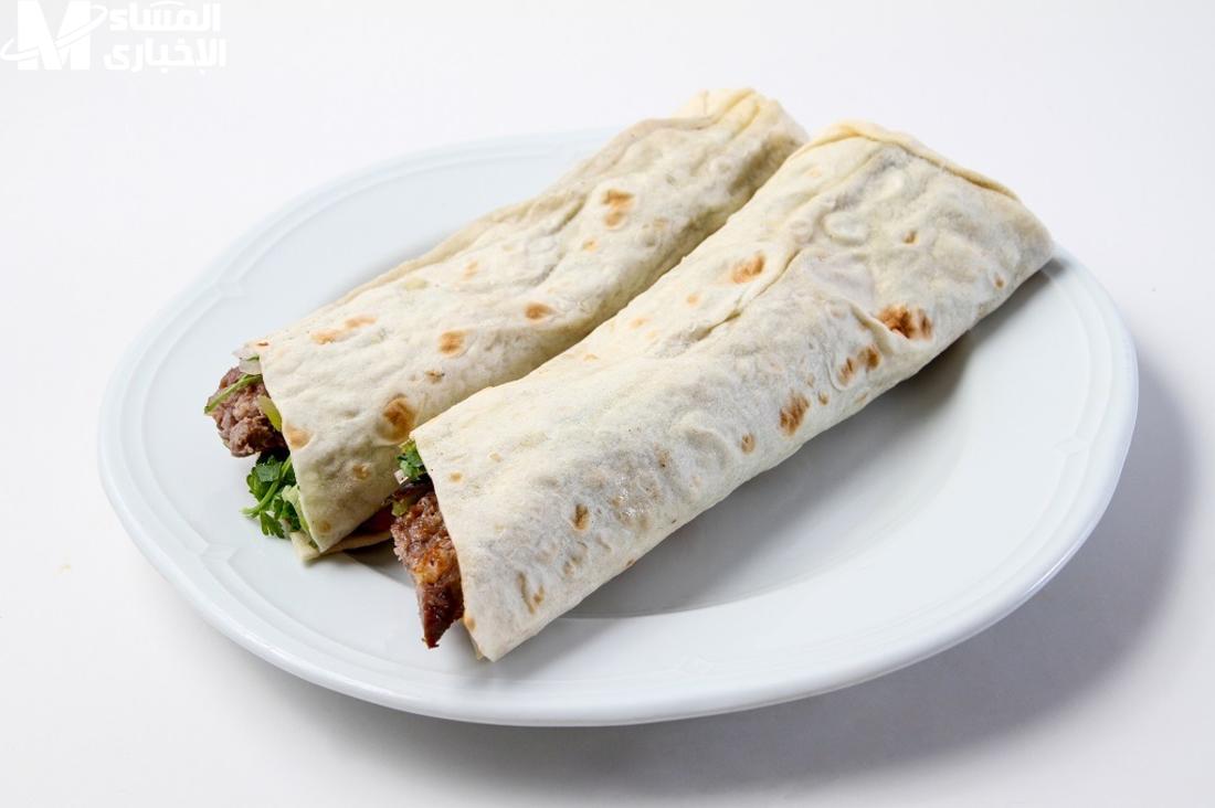 عمل تورتيلا اللحم