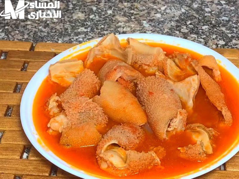 طريقة عمل الكرشة بالصلصة
