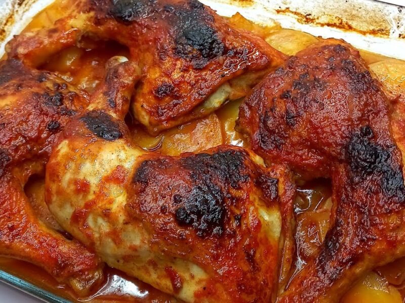 أكلة سريعة بطعم بيتي.. طريقة عمل صينية البطاطس بالفراخ في المنزل بطريقة سهلة وبسيطة تحضير فوري