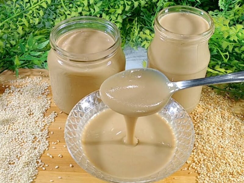 طحينة جاهزة .. طريقة عمل الطحينة بالسمسم الأصلية في البيت زي الجاهزة