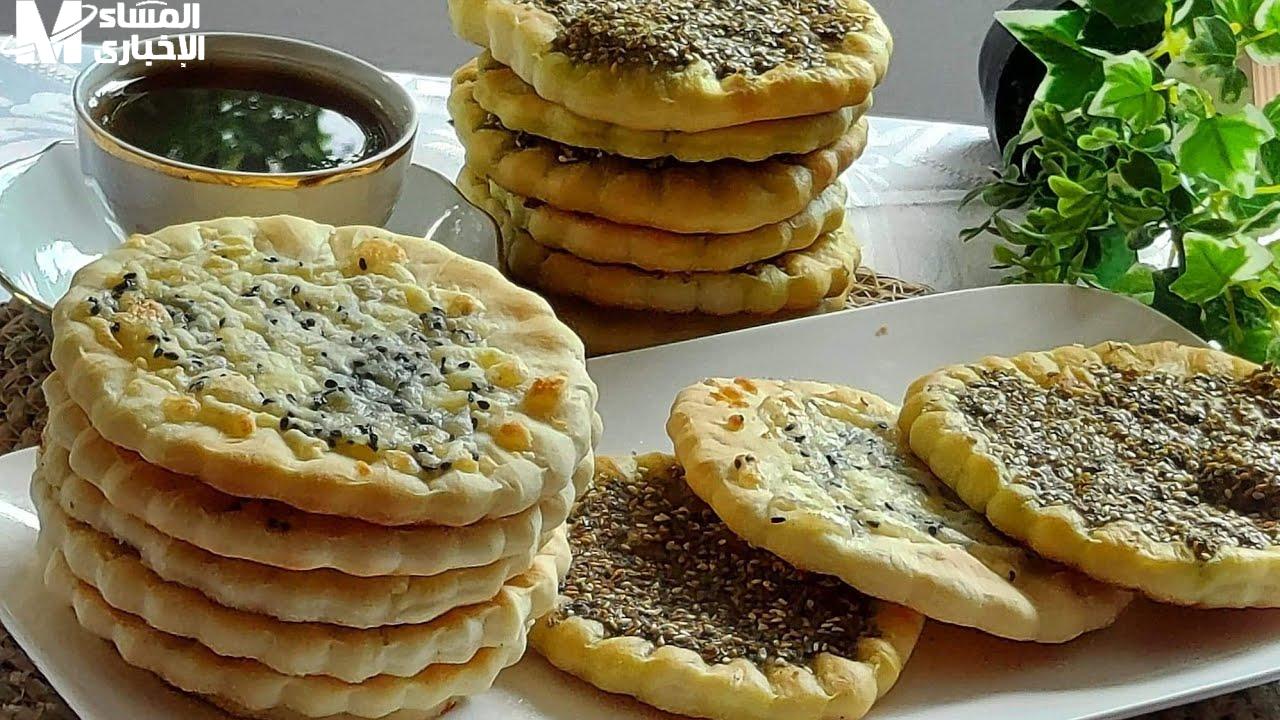 لعمل مناقيش بالزعتر