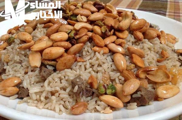 الأرز فَرقع بالبهارات.. بالحمة المفرومة والمكسرات حرارة غنية