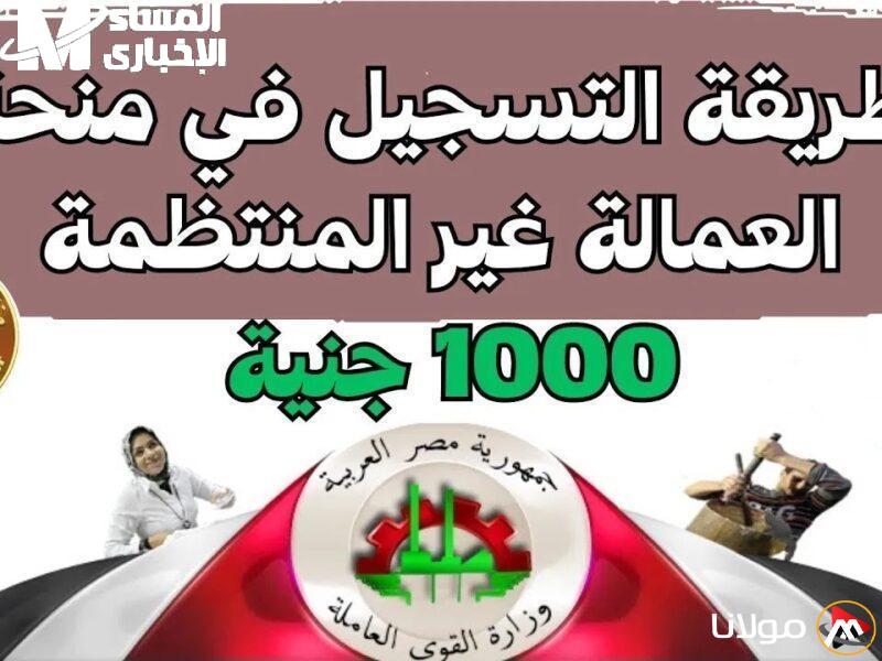 منحة العمالة غير المنتظمة
