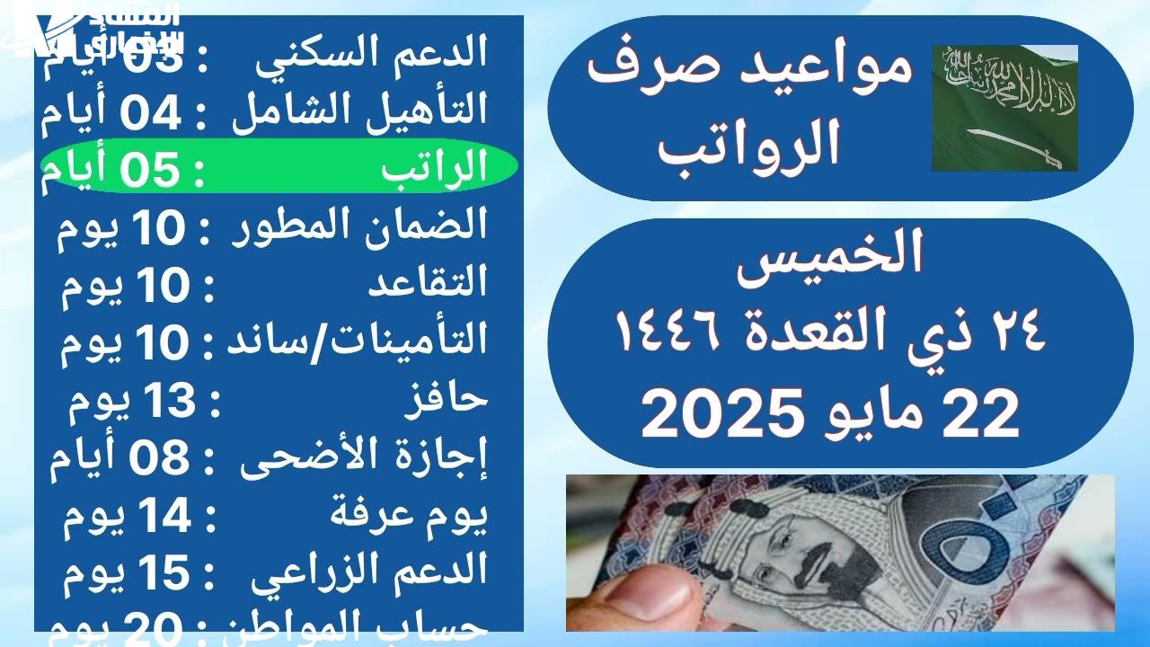 الراتب نزل خلاص في السعودية