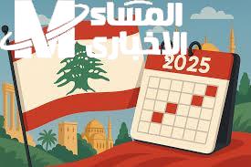 جدول العطل الرسمية في لبنان 2025