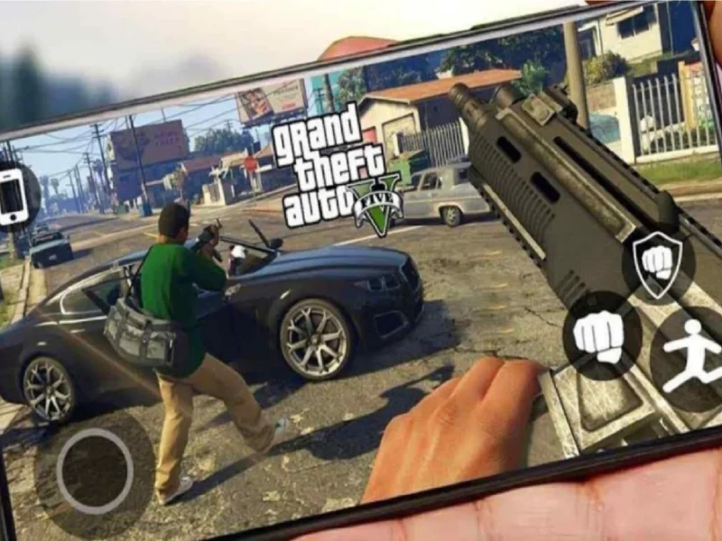 الجيمر بقى مرتاح في بيته.. تحميل GTA 5 على الجوال يولّع الخيال