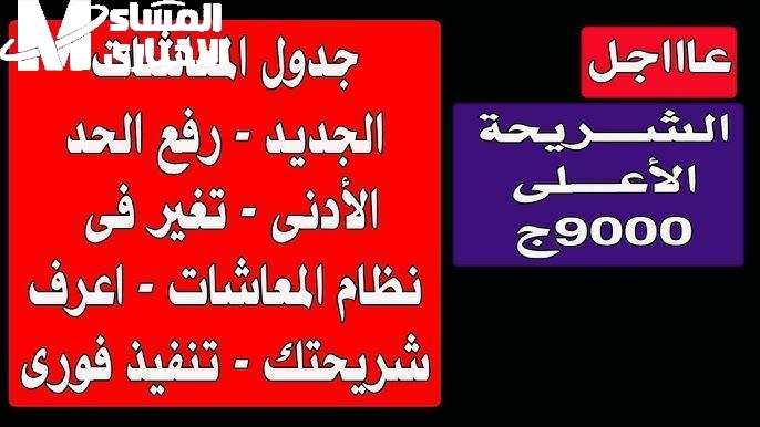 الأرقام نزلت بالتعديلات الجديدة .. جدول المعاشات 2025 يوصل الخبر السعيد