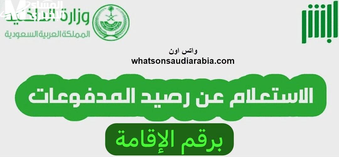 رصيد مدفوعات مكتب العمل