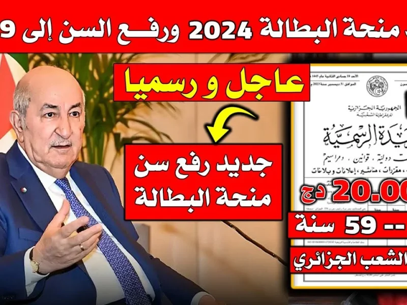 المنحة وصلت للمحتاجين دلوقتي .. منحة البطالة في الجزائر 2025 دعم مضمون