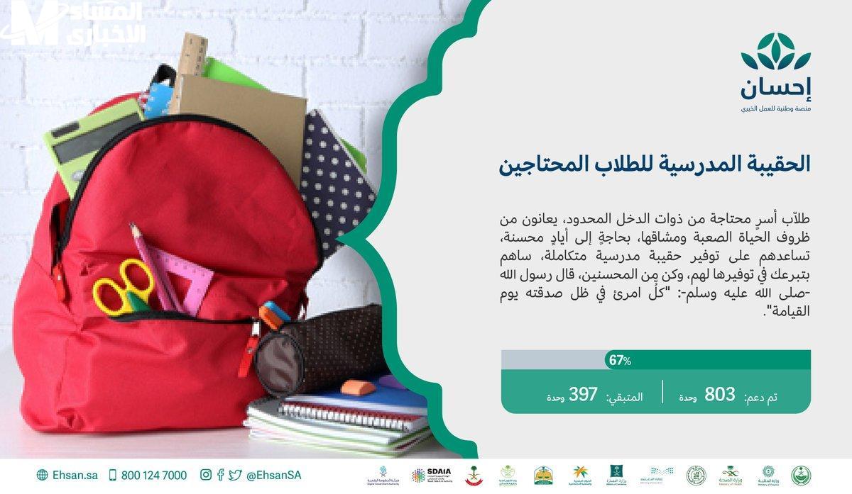 دعم الحقيبة المدرسية 1446