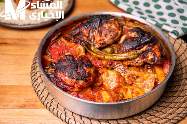 صينية البطاطس بالفراخ