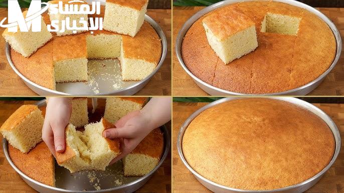 طريقة عمل كيكة الزبادي هشة