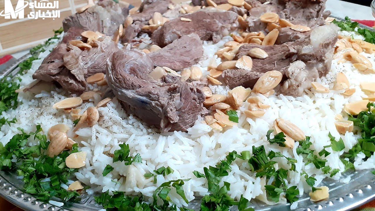 طريقة عمل فتة الأرز باللحم