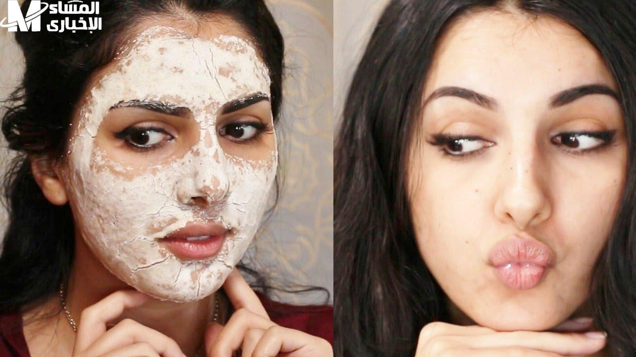 قناع طبيعي يغلق المسام ويشد البشرة