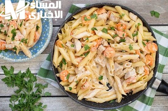 مكرونة الجمبري