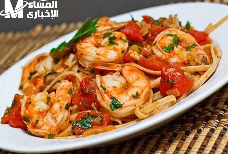 مكرونة الجمبري