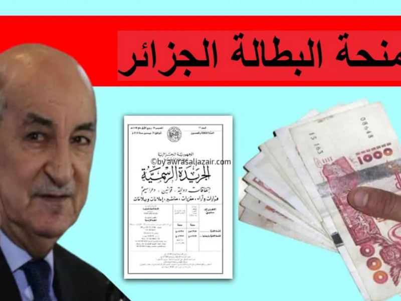 المنحة مش هزار.. منحة البطالة 2025 في الجزائر مفتوحة للجادين بس