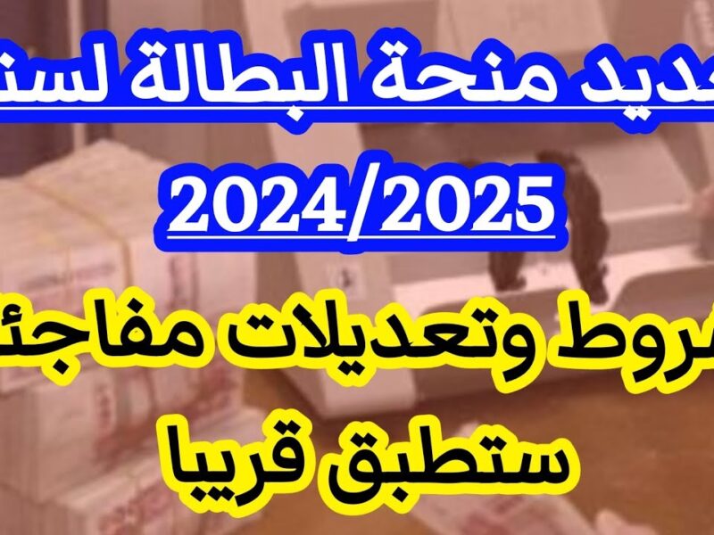للفئات المنتظرة .. رابط منحة البطالة في الجزائر 2025 وأهم مميزاتها