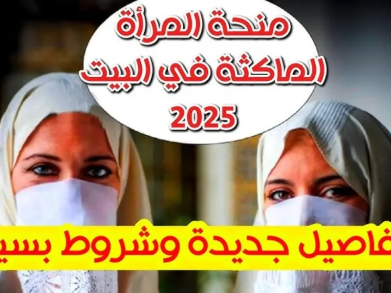 الدعم جاي قريب.. رابط التسجيل في منحة المرأة الماكثة بالبيت في الجزائر