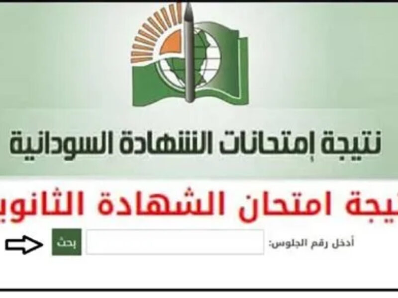 النتائج قربت تضوي الشاشة .. نتيجة الشهادة السودانية 2025 رابط نتائج الثانوية معرفة فورية