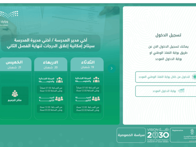 هتجيب النتيجة في ثواني وبدون ما تروح المدرسة.. اعرف طريقة الدخول على نظام نور برقم الهوية بكل سهولة