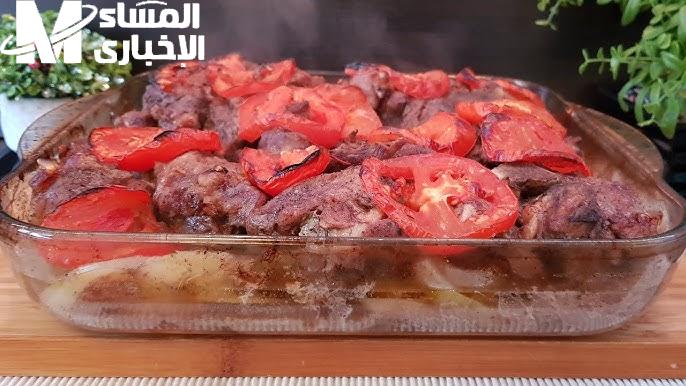 وصفة صينية اللحم بالفطر والتوابل