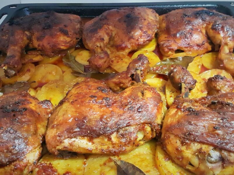 بطاطا مقلية بالدجاج والجبنة.. بطاطا مقلية مع الدجاج والجبنة طعم خرافي