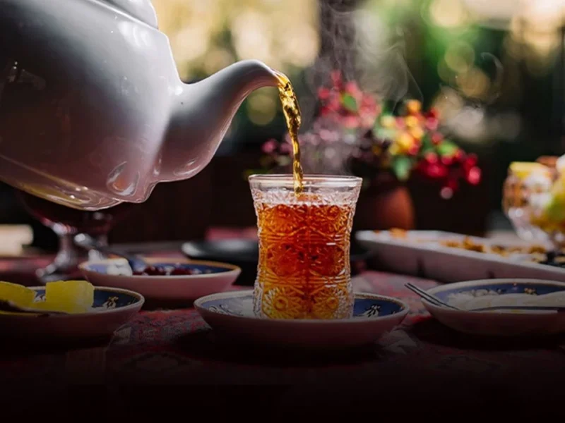 شاي بالنعناع.. شاي مثلج بالعسل والنعناع انتعاش وطعم