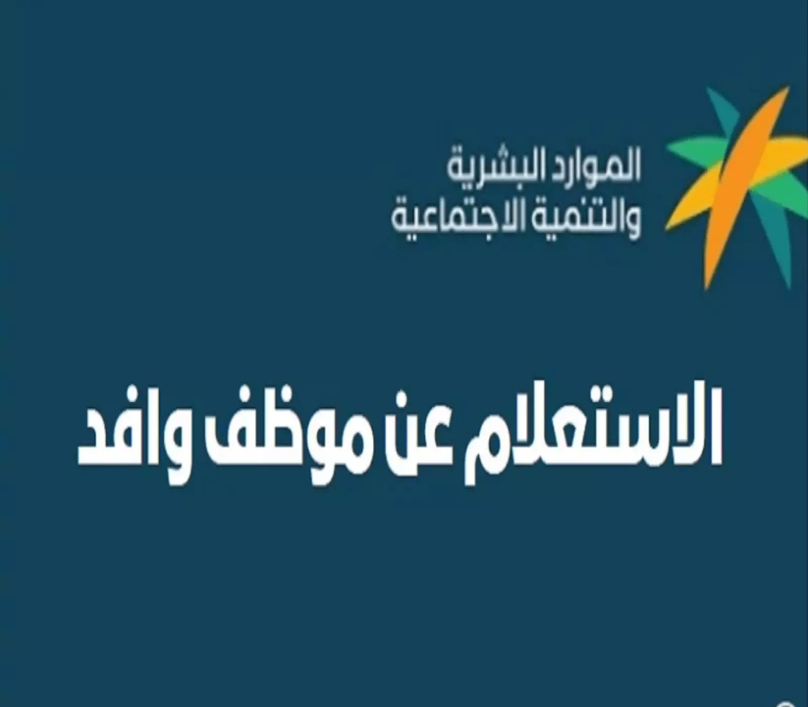 موظف وافد
