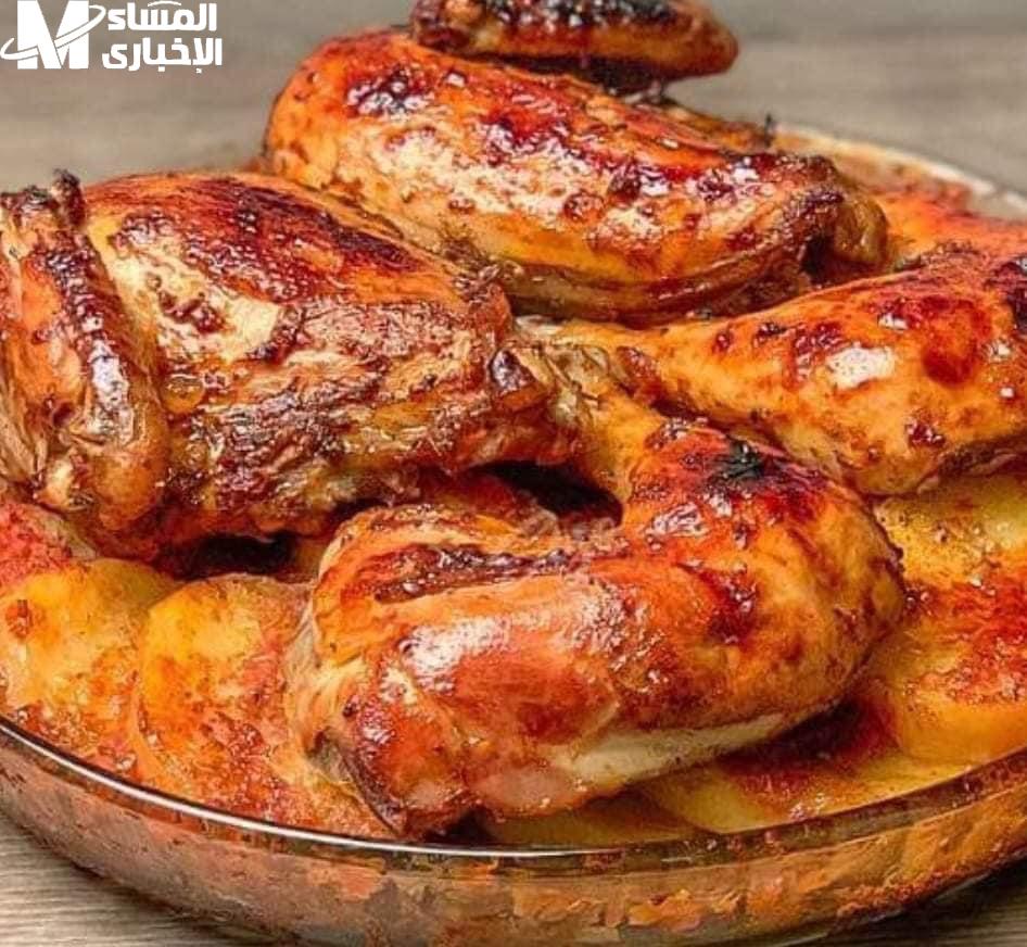 صينية البطاطس بالفراخ