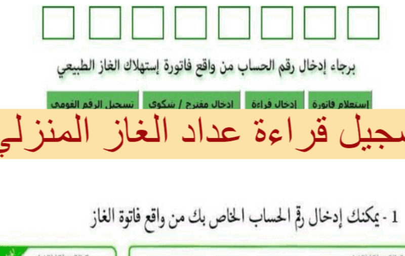 اكشف الغاز وسجّل القراءة.. تسجيل القراءة على بتروتريد ودفع الفاتورة مصر يسر منزلي