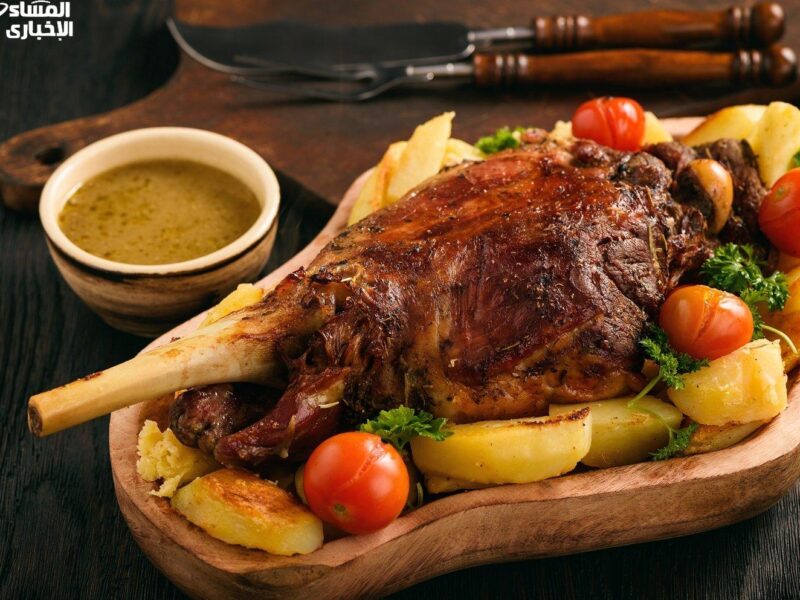 اشوي الخروف بسهولة.. عمل لحم خروف مشوي بالفرن شواء مثالي