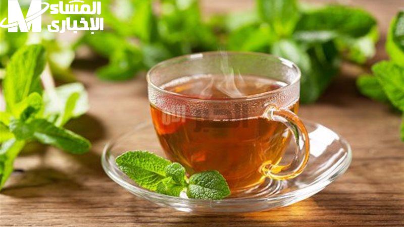 شاي مثلج منعش وجميل.. شاي بالعسل والنعناع انتعاش مضاعف