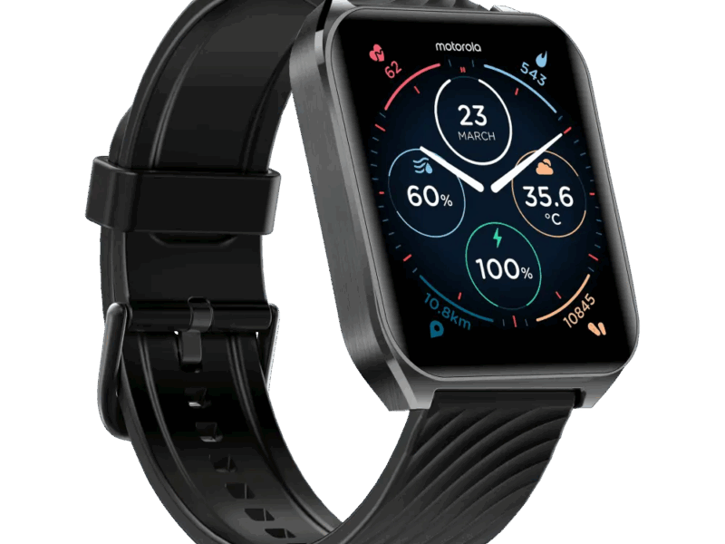 الساعة اللي هتبهرك.. موتورولا Moto Watch 70 أول ساعة ذكية مقاومة للكسر ببطارية تدوم 10 أيام