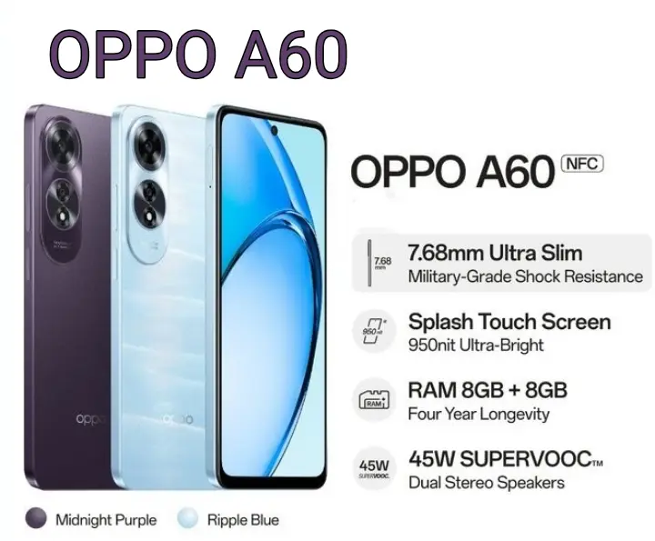 مواصفات Oppo A60