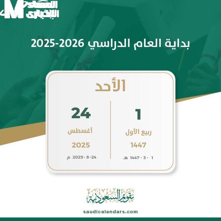 بداية العام الدراسي الجديد في السعودية