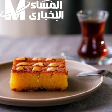 سخّن البوتاجاز واسكب العجين.. بسبوسة الطاسة في 10 دقائق قوام رائع