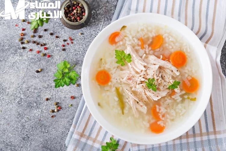 شوربة الشوفان بالدجاج
