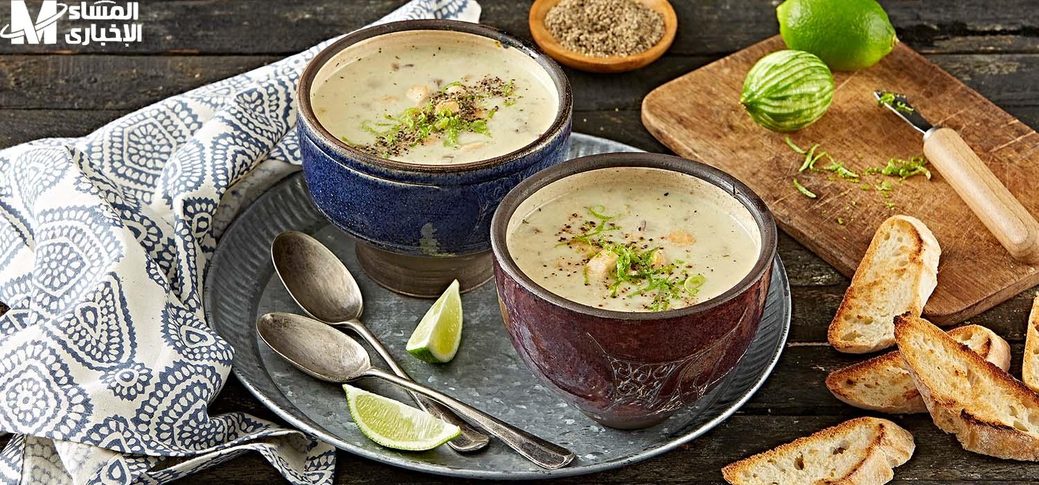 عمل شوربة الشوفان بالدجاج