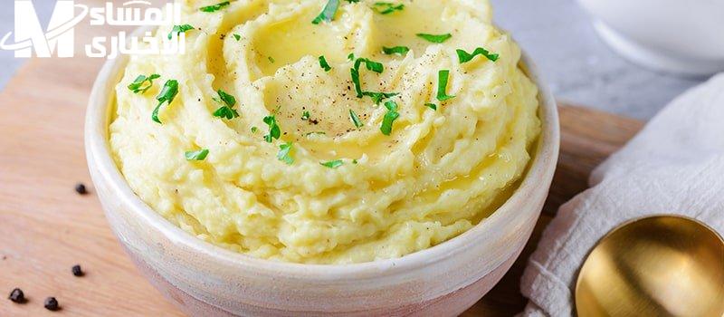 بطاطس بالكريمة