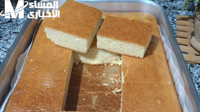 الكيكة الاسفنجية