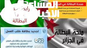 خطوات تجديد منحة البطالة الجزائر 2025 بخطوات بسيطة